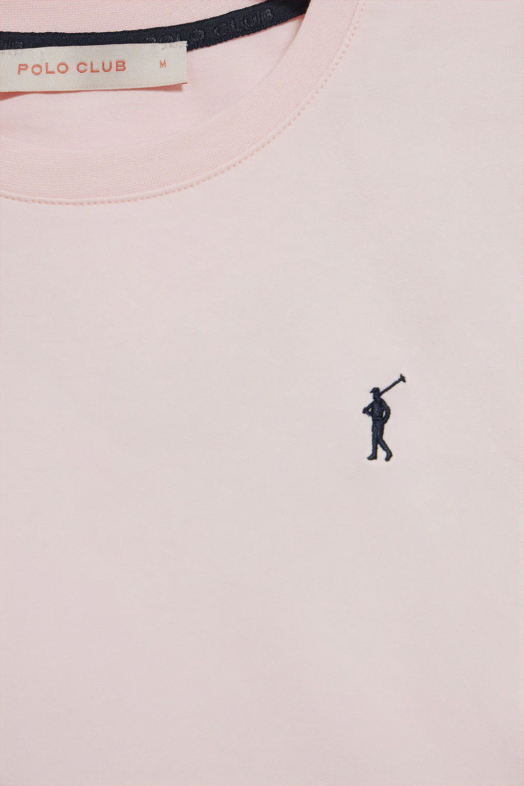 Pink short-sleeve T-shirt with Rigby Go embroidered logo - Image 7