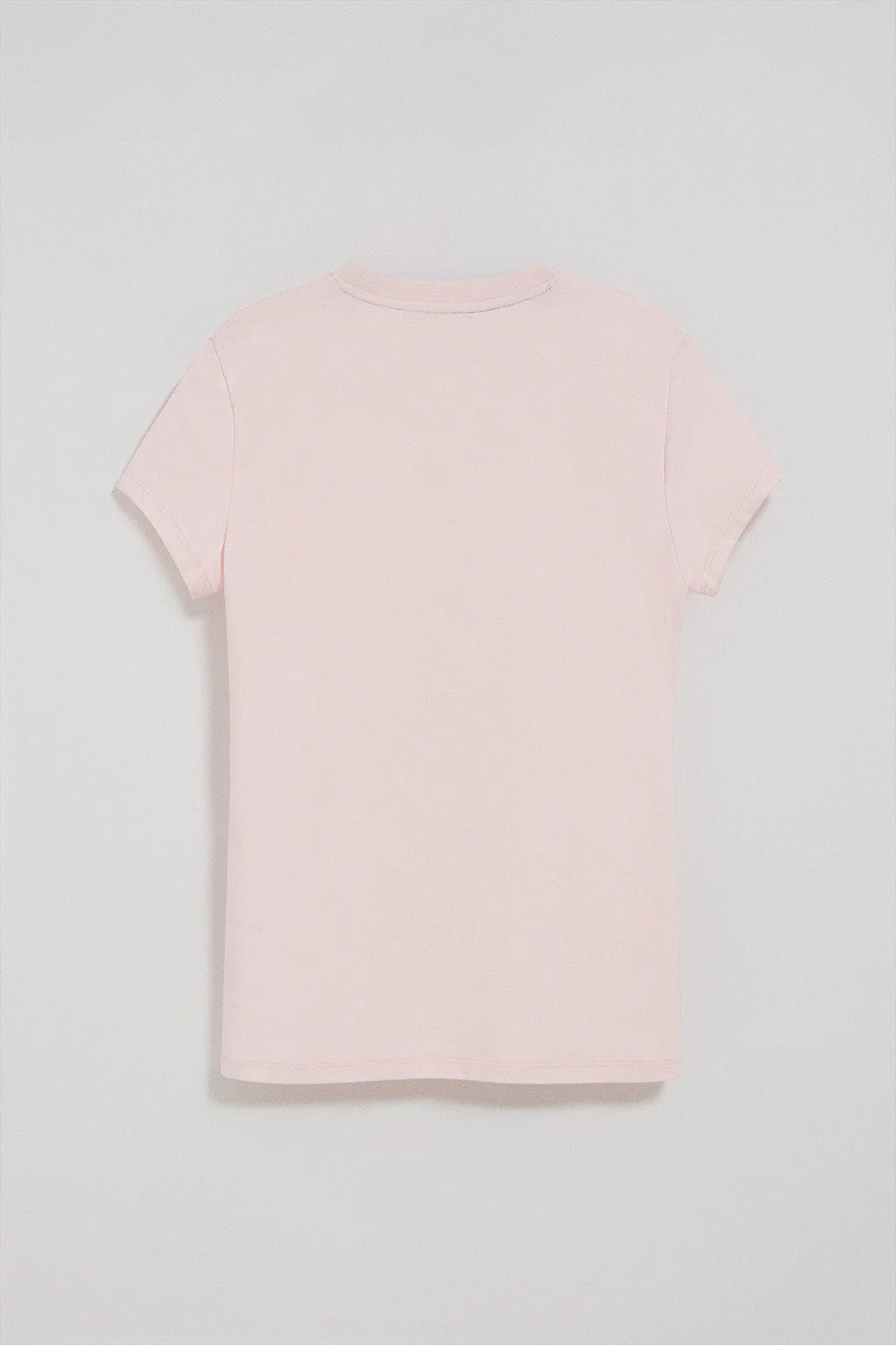Pink short-sleeve T-shirt with Rigby Go embroidered logo - Image 8