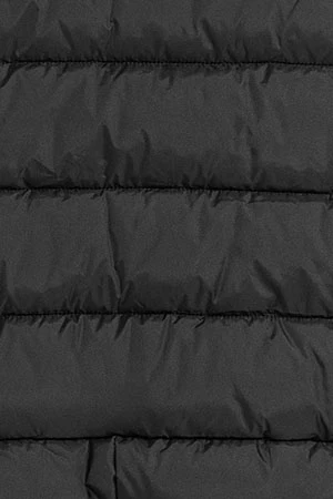 Black puffer vest Canyon with Polo Club details - Image 12