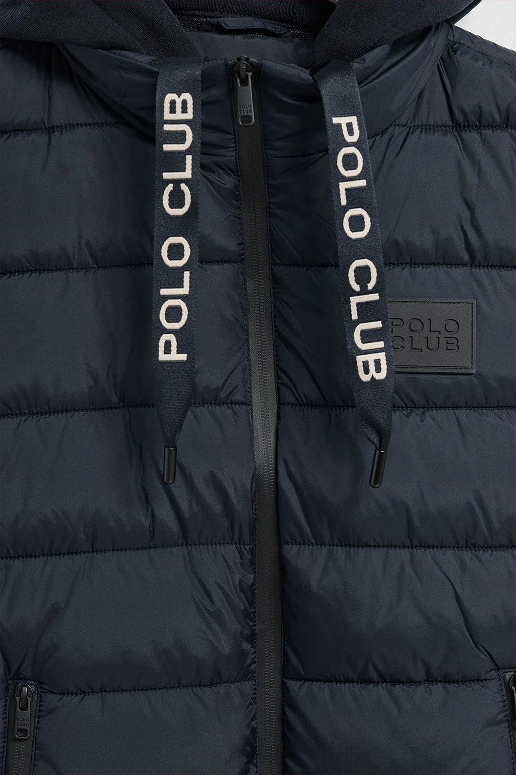 Navy-blue puffer vest Canyon with Polo Club details - Image 9