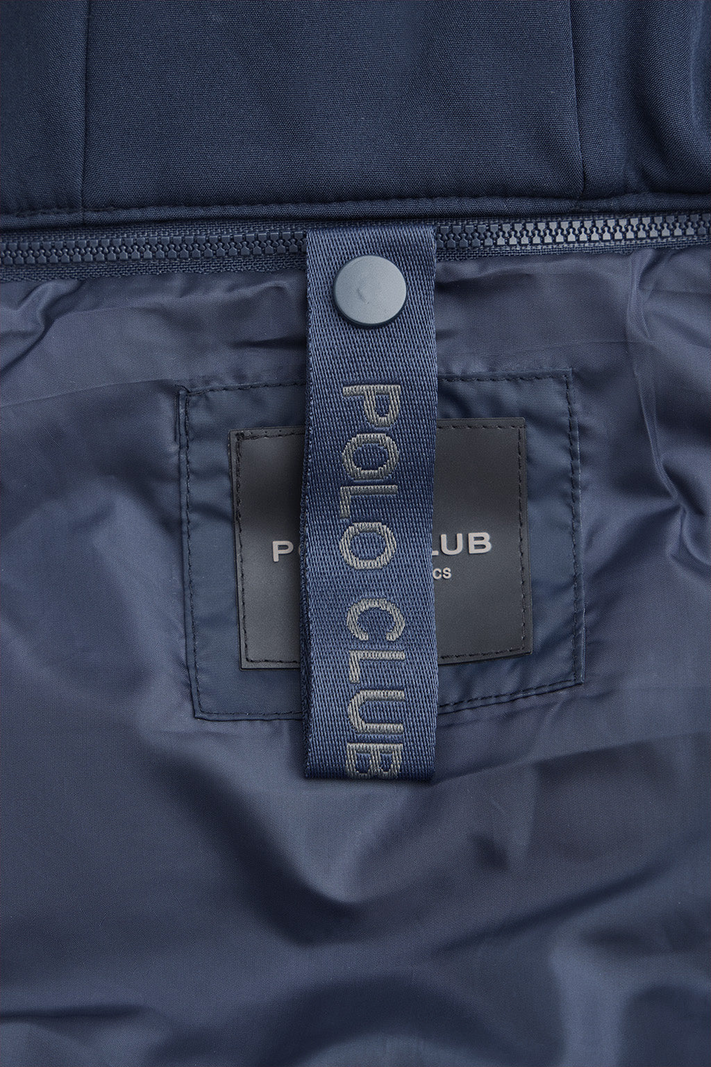 Navy-blue puffer vest with Polo Club logo - Image 10