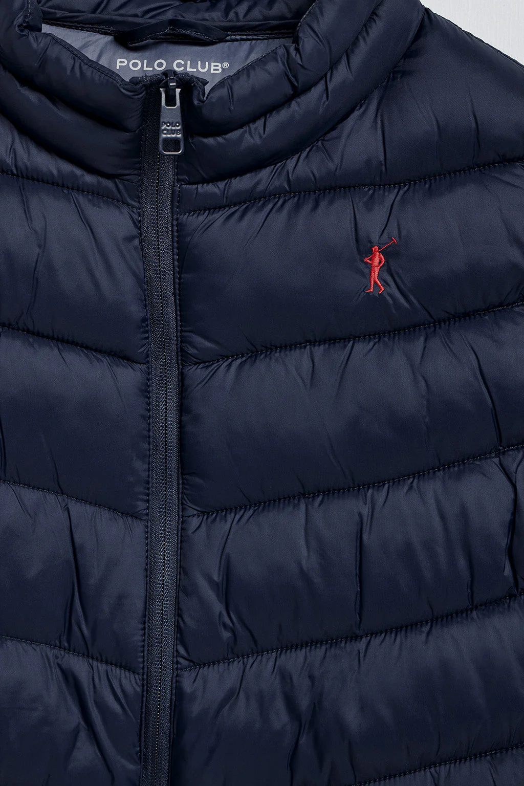 Navy-blue ultralight vest Chase with Rigby Go embroidery - Image 6