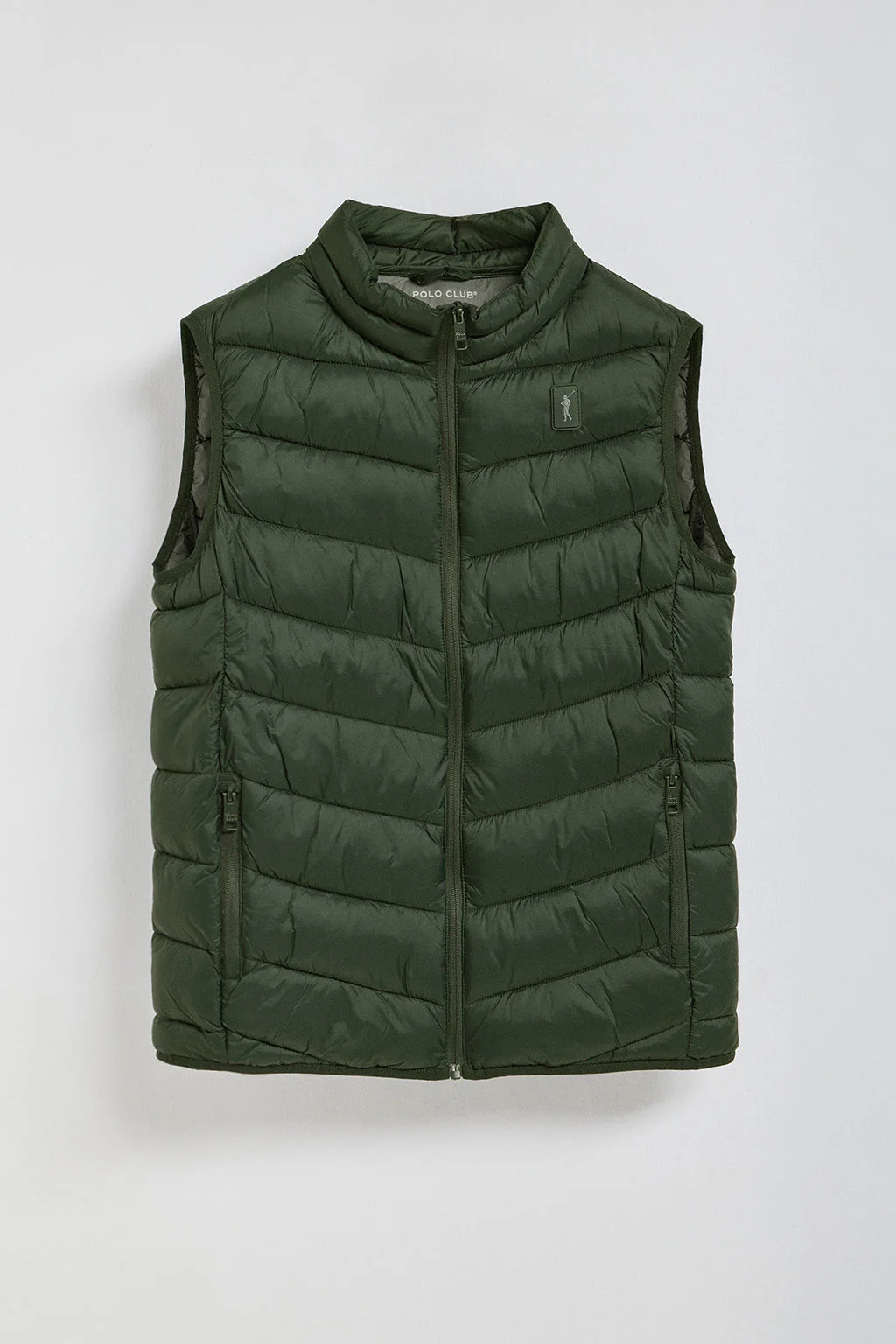 Dark-green ultralight vest Chase with Rigby Go patch - Image 8