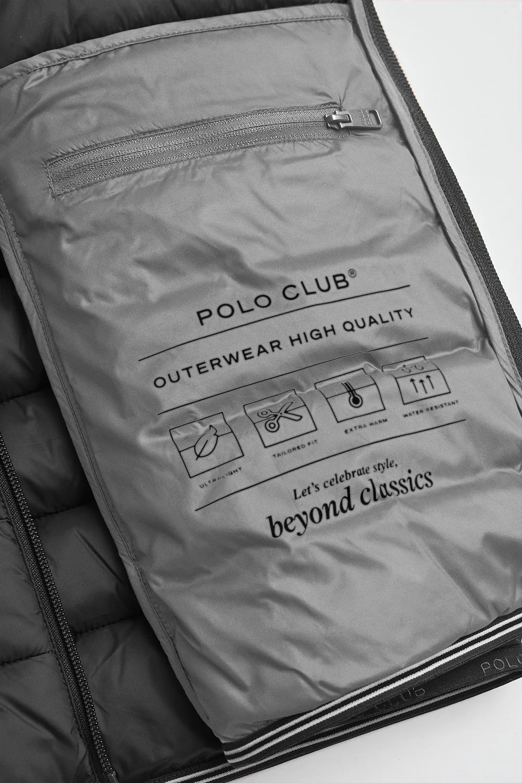 Black ultralight vest with Rigby Go logo - Image 8