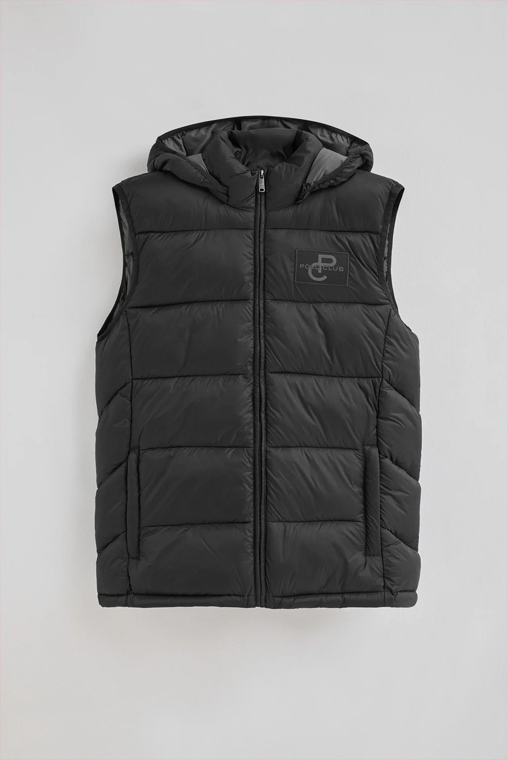 Black ultralight vest with Polo Club logo - Image 10