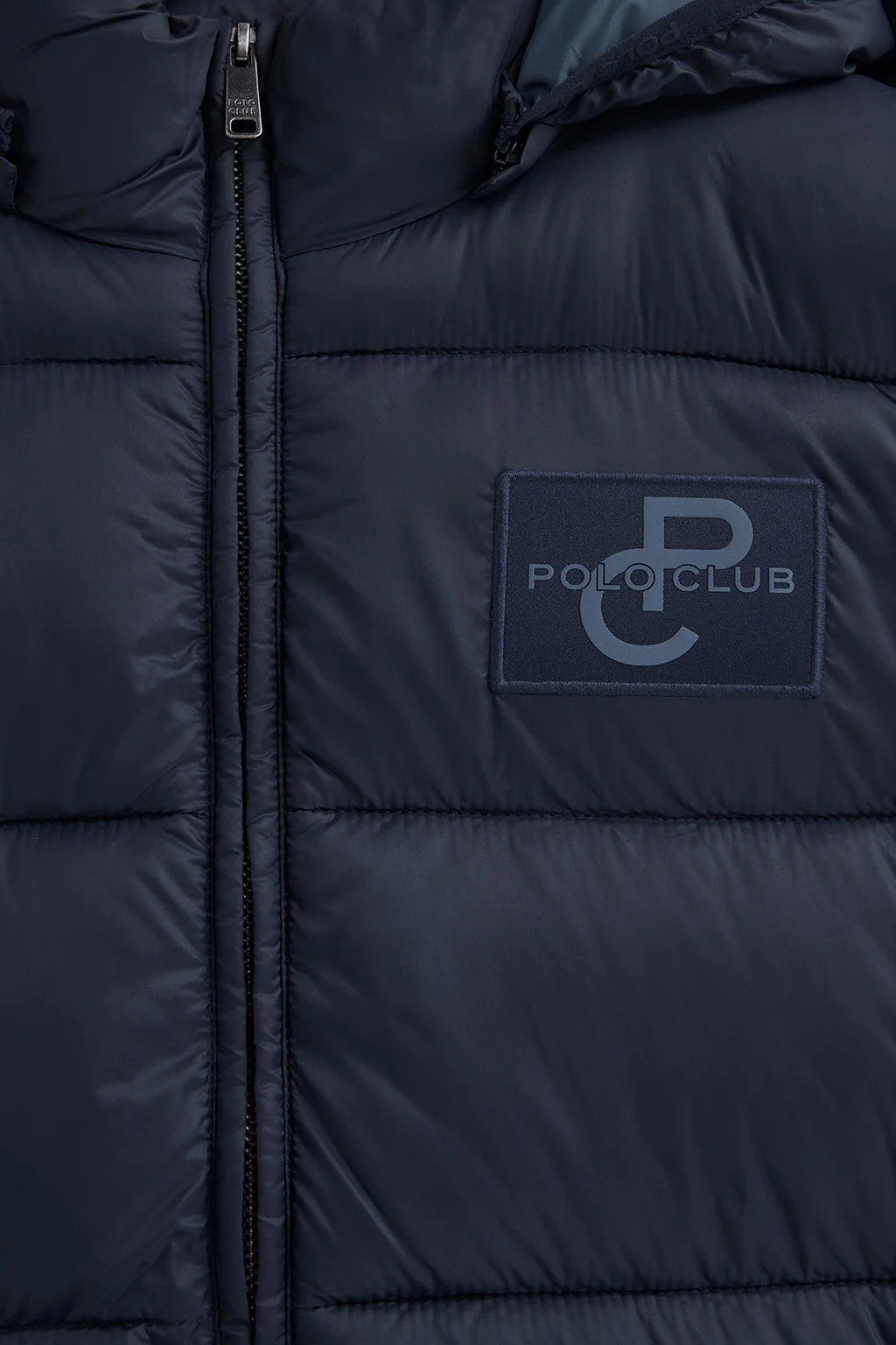 Navy-blue ultralight vest with Polo Club logo - Image 7