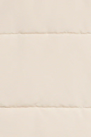 Beige puffer vest with Polo Club rubber patch - Image 11
