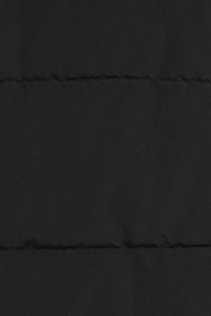 Black puffer vest with Polo Club rubber patch - Image 11