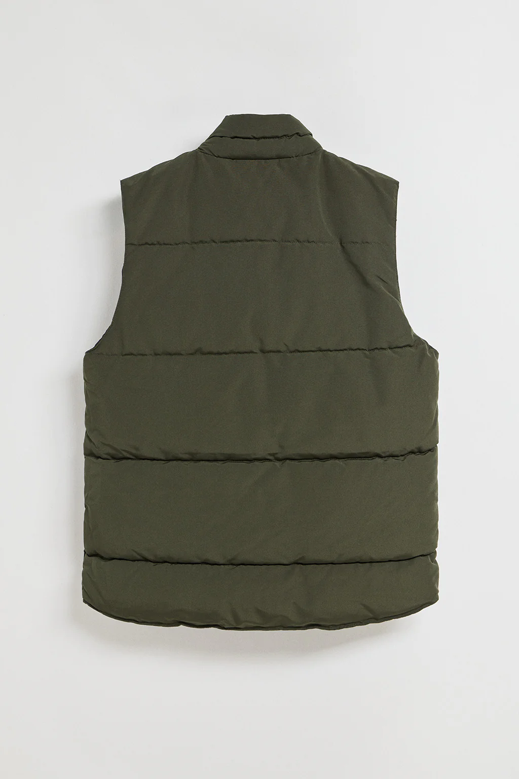 Green puffer vest with Polo Club rubber patch - Image 6