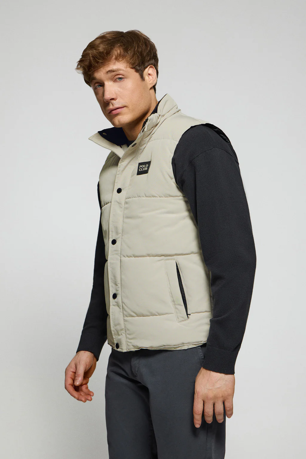 Ice puffer vest with Polo Club rubber patch - Image 5