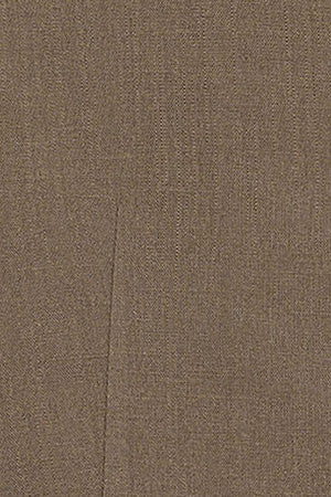 Taupe vest Deia in cotton and linen with Polo Club details - Image 11