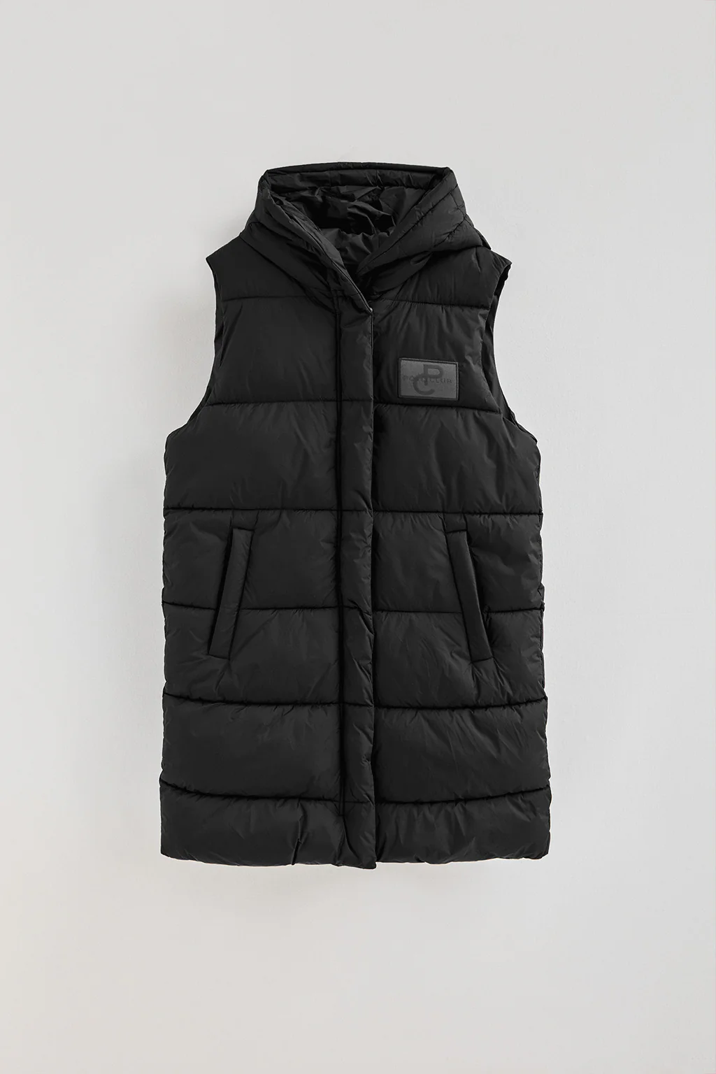 Black reversible long vest with Polo Club logo - Image 10