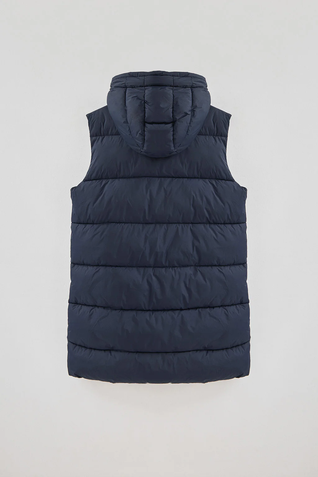 Navy-blue reversible long vest with Polo Club logo - Image 10