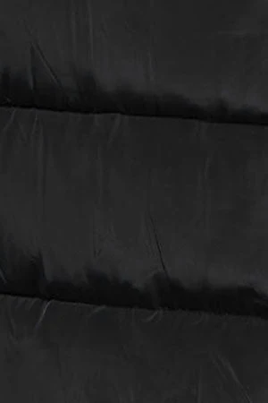 Black vest with hood and Polo Club patch - Image 9