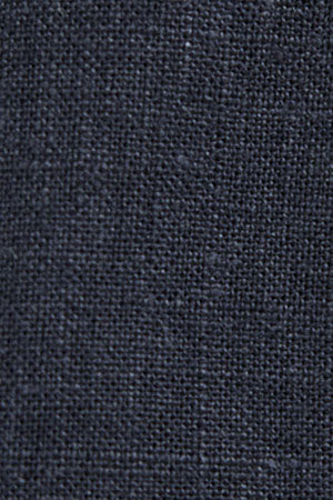 Navy-blue straight-fit linen vest Verona with Polo Club logo - Image 7